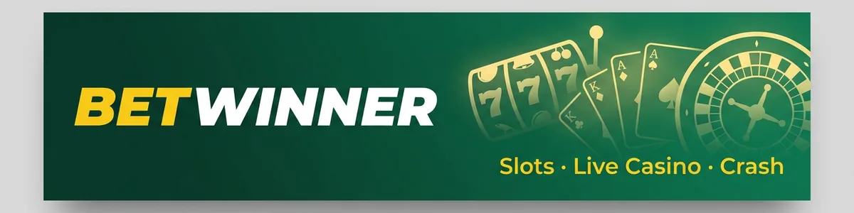 Betwinner Casino — slots, live dealer and crash games